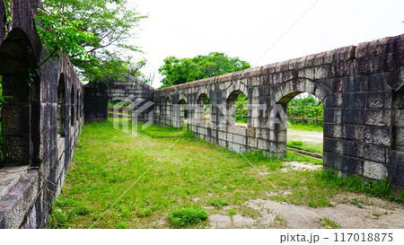 高烏砲台の兵舎、広島県呉市 117018875