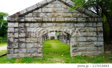 高烏砲台の兵舎、広島県呉市 117018883