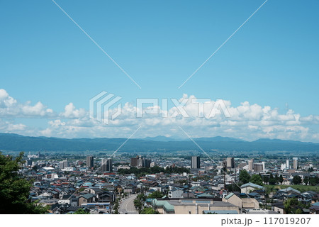 さざえ堂から見た会津若松市の風景 117019207