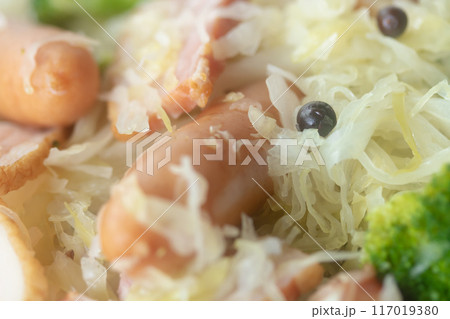 朝食用に簡単シュークルート 朝食用に簡単シュークルート 117019380