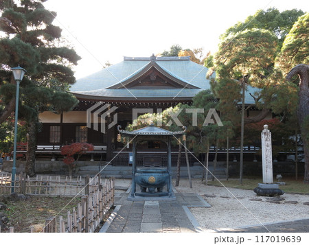 松戸市の東漸寺(本堂) 松戸市の東漸寺(本堂) 117019639