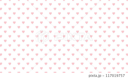 ハート 背景 ピンク シンプル ベクター ハート 背景 ピンク シンプル ベクター 117019757