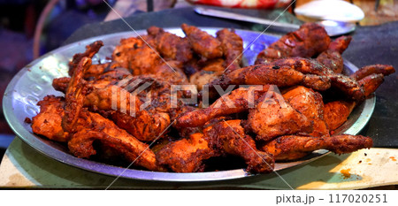 Chicken Fry is Ready to Serve at Zakaria Street During Eid 117020251