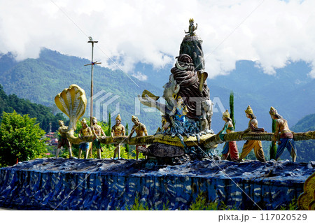 Goddess Sculpture at Siddhivinayak Temple at Sikkim 117020529