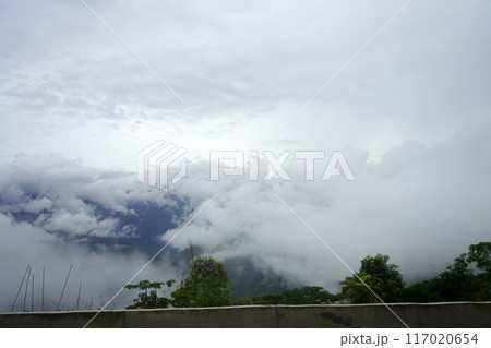 Cloudy Weather in Mountain of North Bengal 6 117020654
