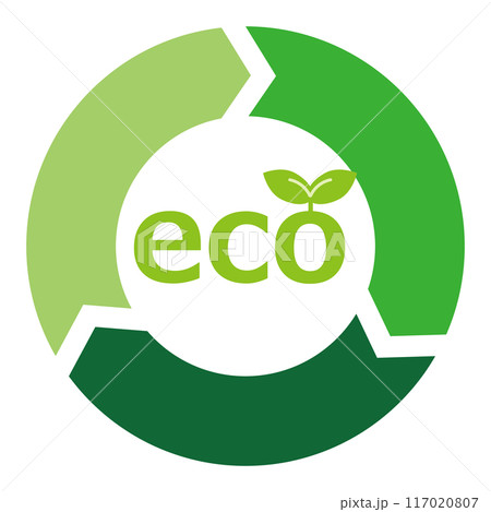 eco エコ リサイクル サイクル アイコン eco エコ リサイクル サイクル アイコン 117020807