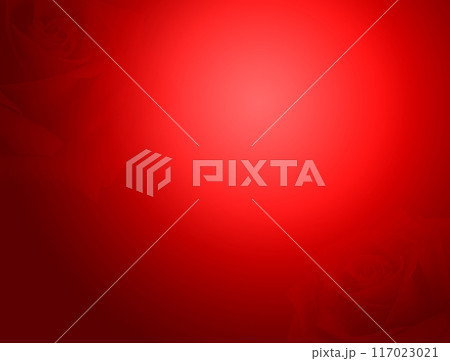 Red background image with soft red rose. for the background 117023021
