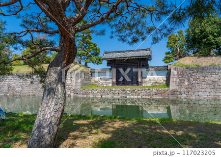 京都市　二条城の南門 117023205