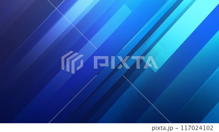 Abstract Blue Gradient Diagonal Rectangle Background for Design and Web Use Generative AI 117024102