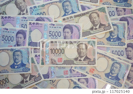 新紙幣　紙幣　壱萬円　五千円　千円 117025140