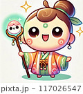 ゆるキャラ風のシャーマンちゃん 117026547