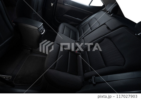 Clean car back interior Clean car back interior 117027903