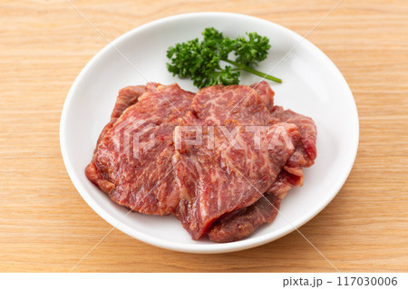 焼肉用の牛カルビ 焼肉用の牛カルビ 117030006