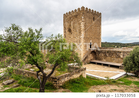 Mertola Castle in Alentejo, Portugal was one of the most impregnable fortresses in the Occidental Iberia. Mertola Castle in Alentejo, Portugal was one of the most impregnable fortresses in the Occidental Iberia. 117033058