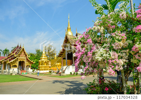 タイチェンマイにあるワット・プラシン寺院の美しい風景 117034328