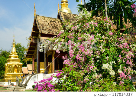 タイチェンマイにあるワット・プラシン寺院の美しい風景 117034337