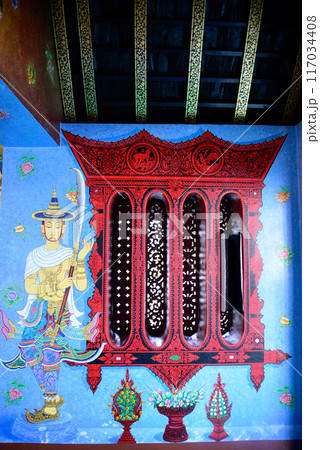 タイチェンマイにあるワット・チェディルアン寺院の美しい風景 117034408