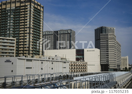 ゆりかもめ 先頭車両の風景 有明 ゆりかもめ 先頭車両の風景 有明 117035235