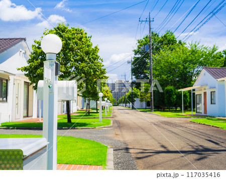 家・住まい・住宅街イメージ 家・住まい・住宅街イメージ 117035416