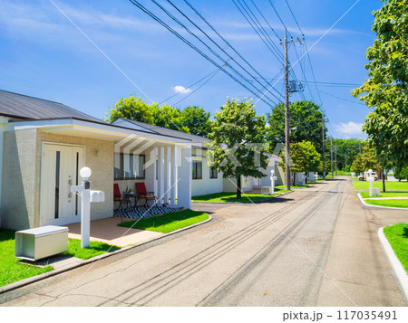 東京郊外の住宅地　立川 117035491