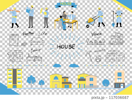 My Home Illustration Collection 117036087