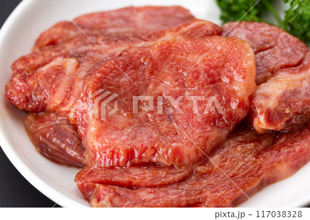 焼肉用の牛ハラミ 焼肉用の牛ハラミ 117038328