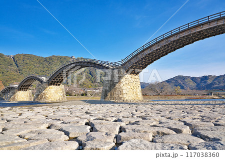 【錦帯橋】 山口県岩国市岩国 117038360