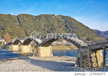 【錦帯橋】 山口県岩国市岩国 117038377