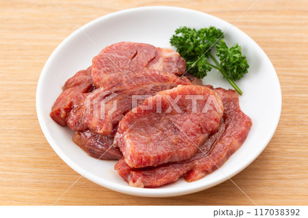 焼肉用の牛ハラミ 焼肉用の牛ハラミ 117038392