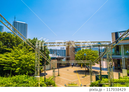 日本の横浜都市景観 7月。横浜市戸塚区の東戸塚駅 西口などを望む。東口のタワマンも見える=22日 日本の横浜都市景観 7月。横浜市戸塚区の東戸塚駅 西口などを望む。東口のタワマンも見える=22日 117038429