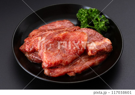 焼肉用の牛ハラミ 焼肉用の牛ハラミ 117038601