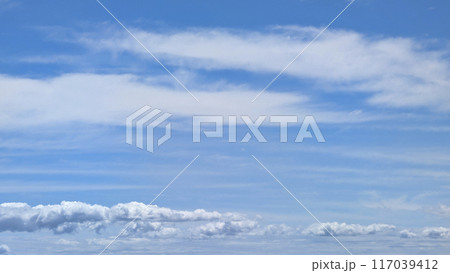 青空 空 雲 背景素材 青空 空 雲 背景素材 117039412