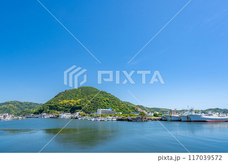 ペリー提督一行が来航した伊豆下田港 117039572