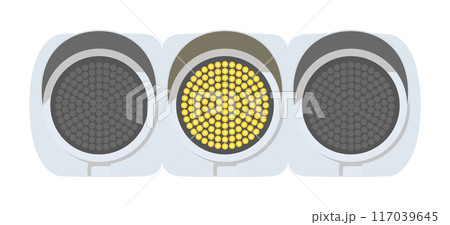 LED式交通信号機(黄信号) LED式交通信号機(黄信号) 117039645