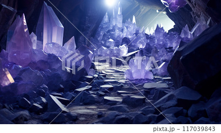アメシストの洞窟のイメージ アメシストの洞窟のイメージ 117039843