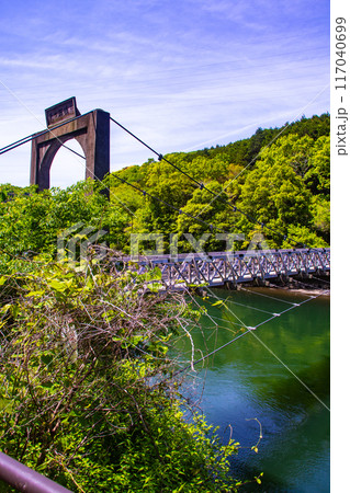 【京都風景】宇治川の静かなひととき（宇治橋から白虹橋まで） 117040699