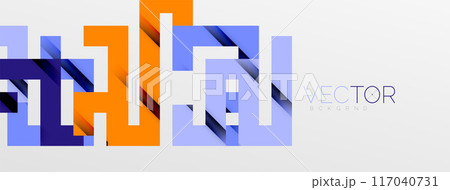 Color bend lines with shadow texture effect. Vector Illustration For Wallpaper, Banner, Background, Card, Book Illustration, landing page Color bend lines with shadow texture effect. Vector Illustration For Wallpaper, Banner, Background, Card, Book Illustration, landing page 117040731