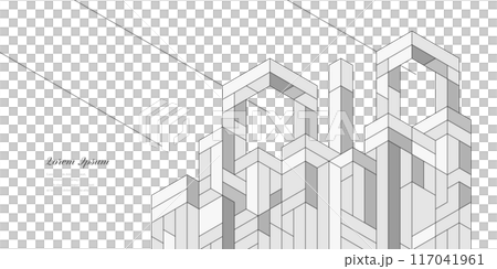 geometry abstract architecture technology business background geometry abstract architecture technology business background 117041961