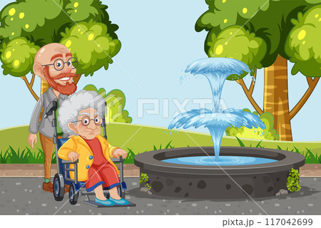 Elderly Care in the Park Elderly Care in the Park 117042699