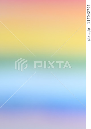 和紙による虹イメージ【背景素材】 和紙による虹イメージ【背景素材】 117042795