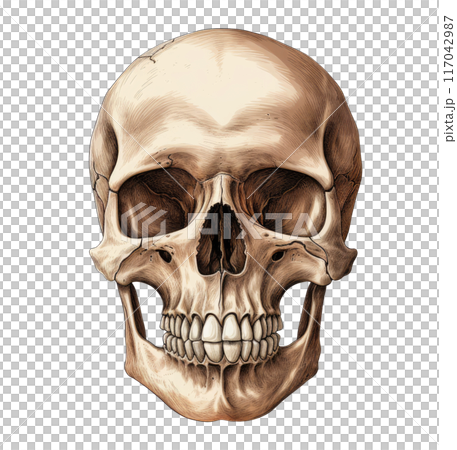 Skull Illustration 117042987