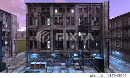 荒廃した都市 117043065