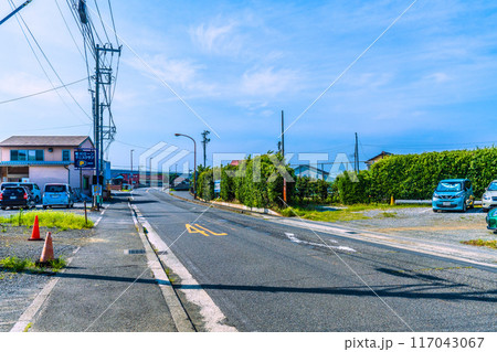 日本の寒川都市景観 寒川神社から宮山駅までの帰路道順写真Pの2-a=令和6年7月21日 日本の寒川都市景観 寒川神社から宮山駅までの帰路道順写真Pの2-a=令和6年7月21日 117043067