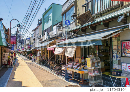 東京都　谷中ぎんざ・谷中銀座商店街　谷根千散歩コース 117043104