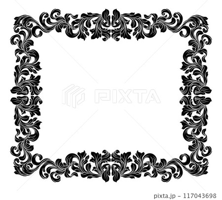 Crest Coat Coat of Arms Border Heraldic Frame Crest Coat Coat of Arms Border Heraldic Frame 117043698