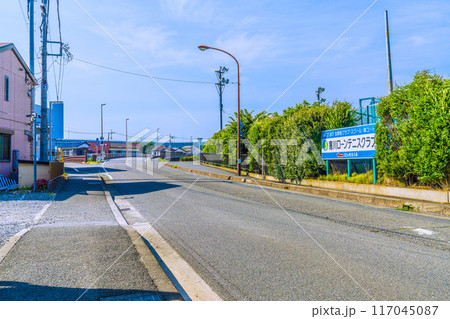 日本の寒川都市景観 寒川神社から宮山駅までの帰路道順写真Pの3＝令和6年7月21日 117045087