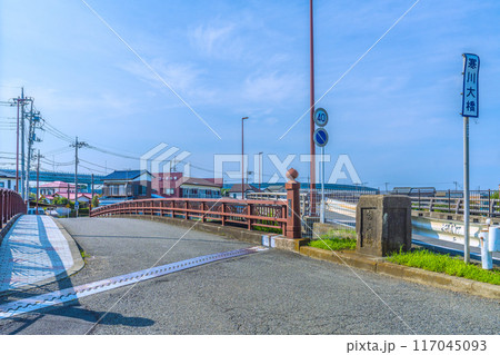 日本の寒川都市景観 寒川神社から宮山駅までの帰路道順写真Pの7-c＝令和6年7月21日 117045093