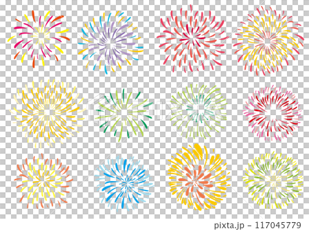 夏祭り 和風花火セット 夏祭り 和風花火セット 117045779