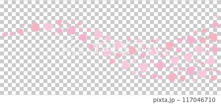Heart Waves Wave Decoration Pink Heart Waves Wave Decoration Pink 117046710