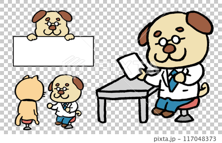 可愛的醫生狗 117048373